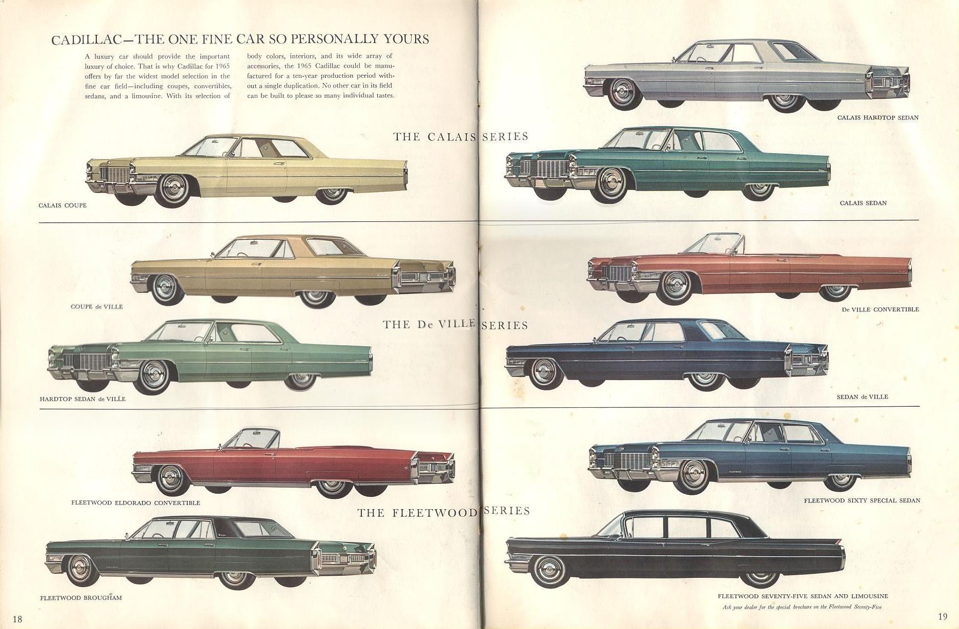 1965 Cadillac Brochure Page 13